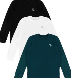 Bluser - 3-pak - Koksgrå/Grøn/Hvid|Abercrombie & Fitch New