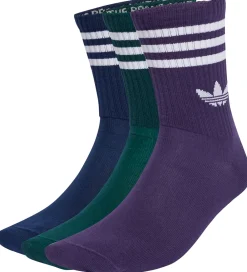 Strømper - 3-pak - 3S Crew - Nindig/Aurivy/Aurp|adidas Originals Discount