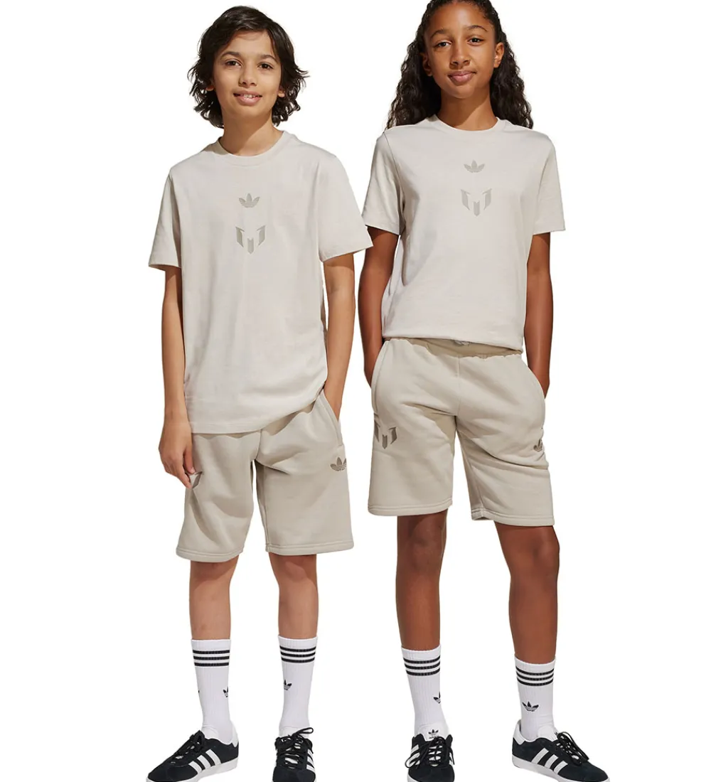 Sweatshorts - Messi - Lysebrun|adidas Originals Sale