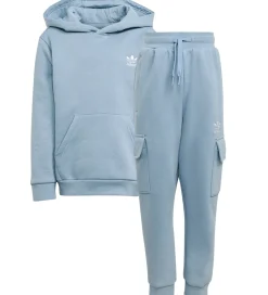 Sweatsæt - Cargo - Tacblu m. Logo|adidas Originals Discount