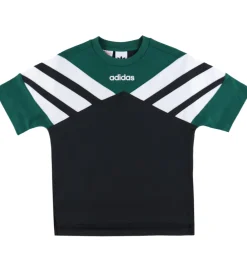 T-shirt - Sort m. Grøn|adidas Originals Online