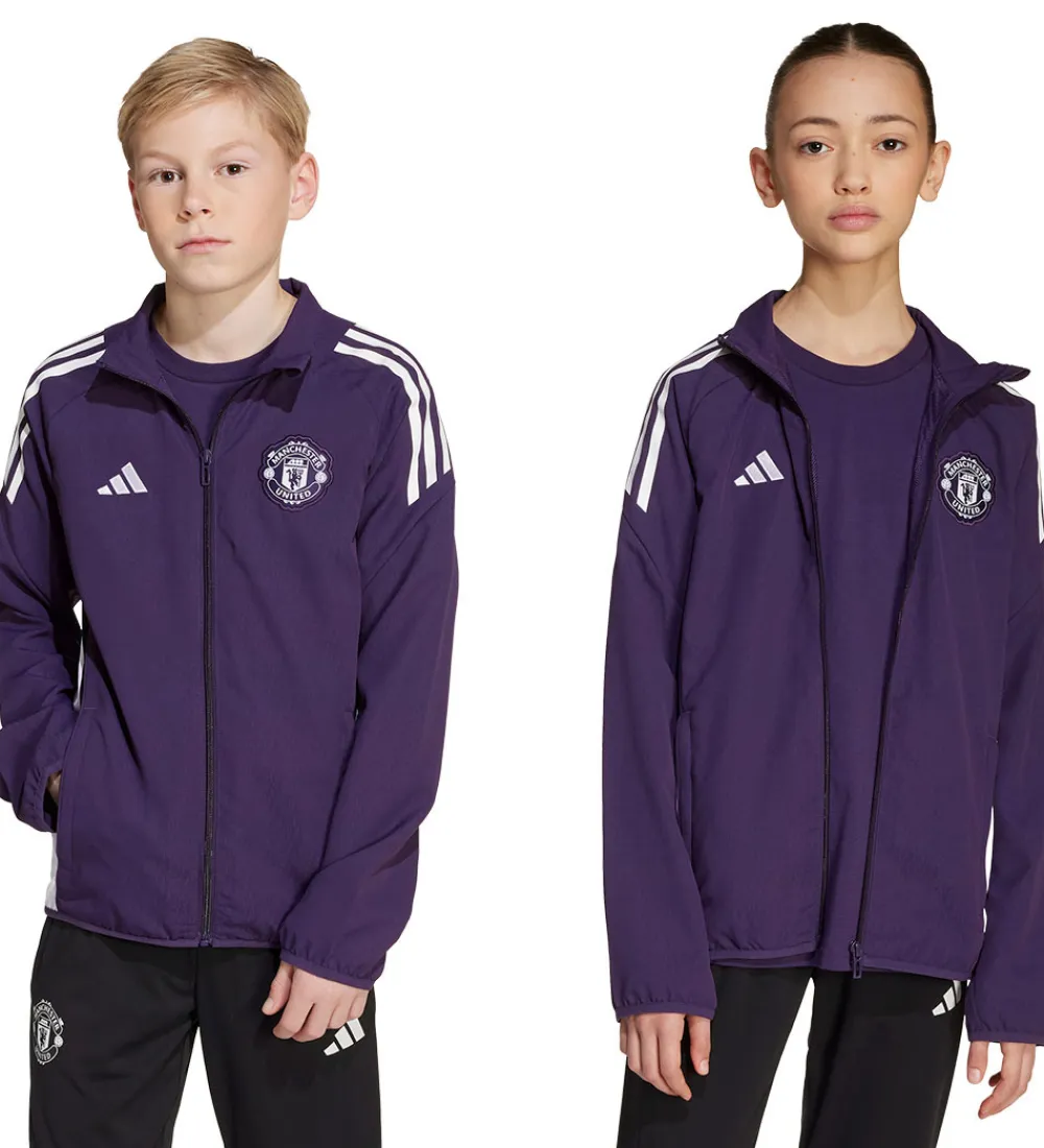 Cardigan - Manchester United - Aurora Plum/Hv|adidas Performance Online