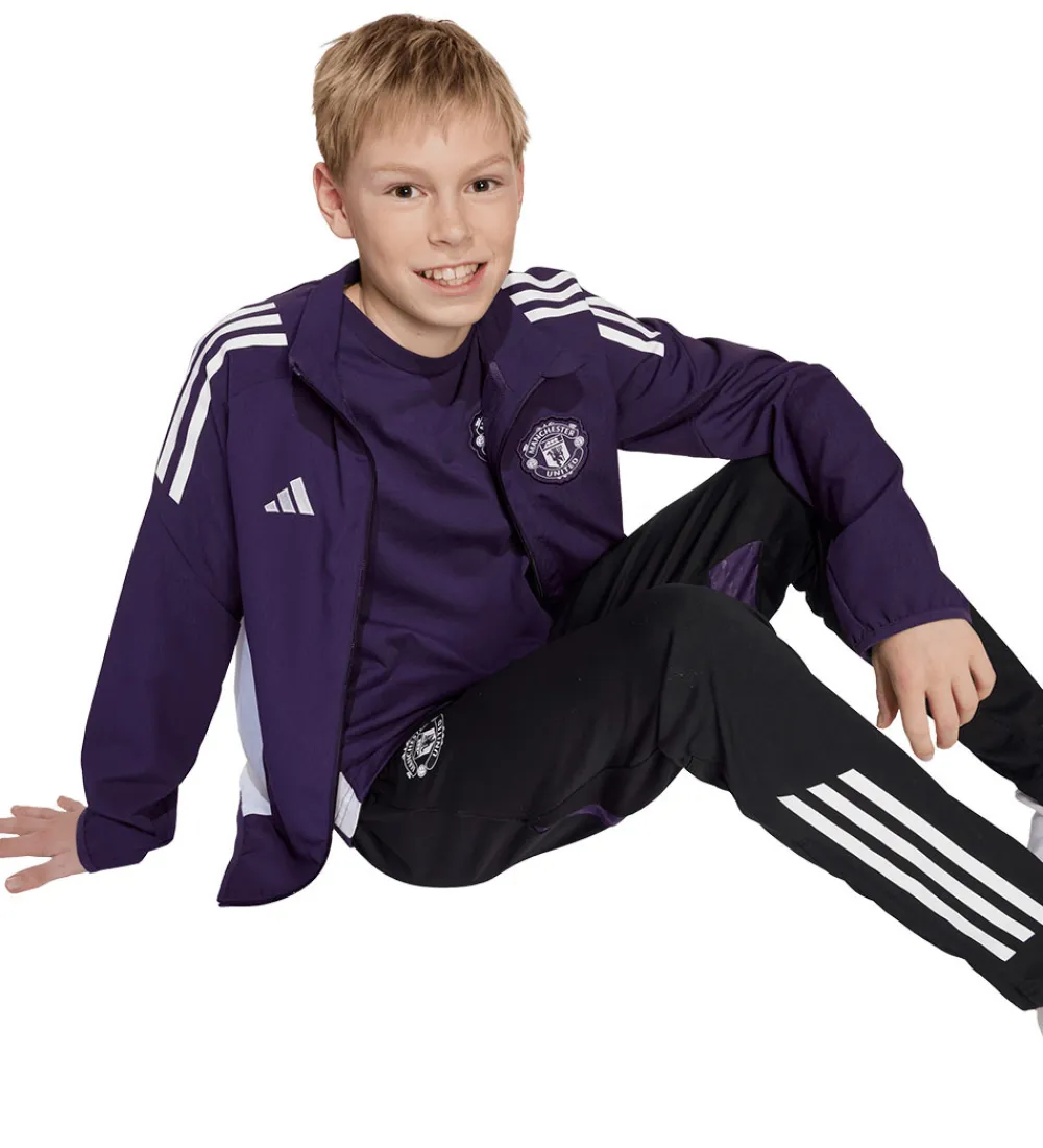 Cardigan - Manchester United - Aurora Plum/Hv|adidas Performance Online