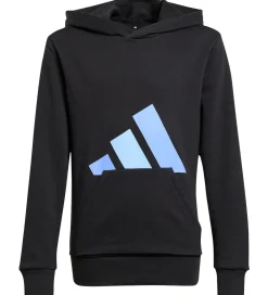 Hættetrøje - Black/Blufus/Globlu m. Logo|adidas Performance Clearance