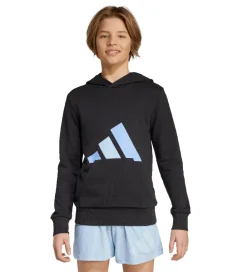 Hættetrøje - Black/Blufus/Globlu m. Logo|adidas Performance Clearance