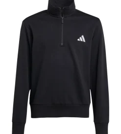 Sweatshirt - J SL FT HZ 220 - Sort/Hvid|adidas Performance Online