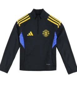 Træningsbluse - Manchester United - Sort/Blå/|adidas Performance Discount