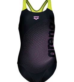 Badedragt - Dim Light - Sort/Artic Lime|Arena New