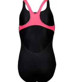 Badedragt - Poseidonia - Sort/Pink|Arena