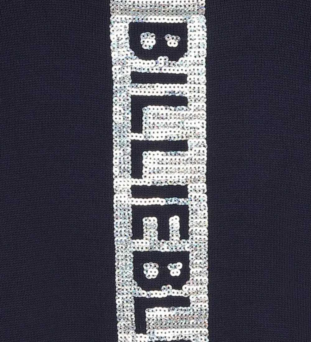 Cardigan - Strik - Navy m. Palietter|Billieblush Sale