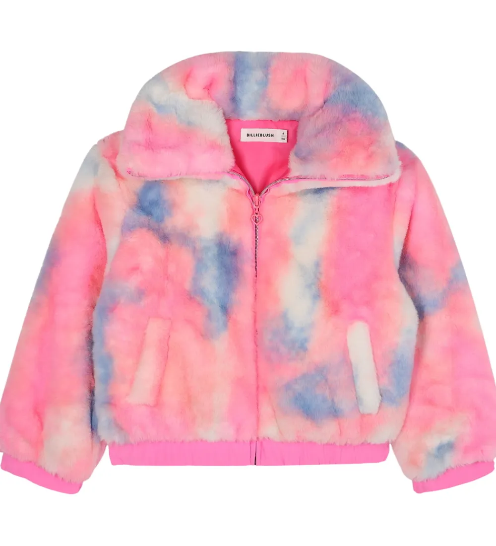 Jakke - Imiteret Pels - Pink|Billieblush