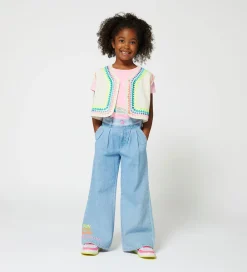 Vest - Ivory m. Neon|Billieblush Discount