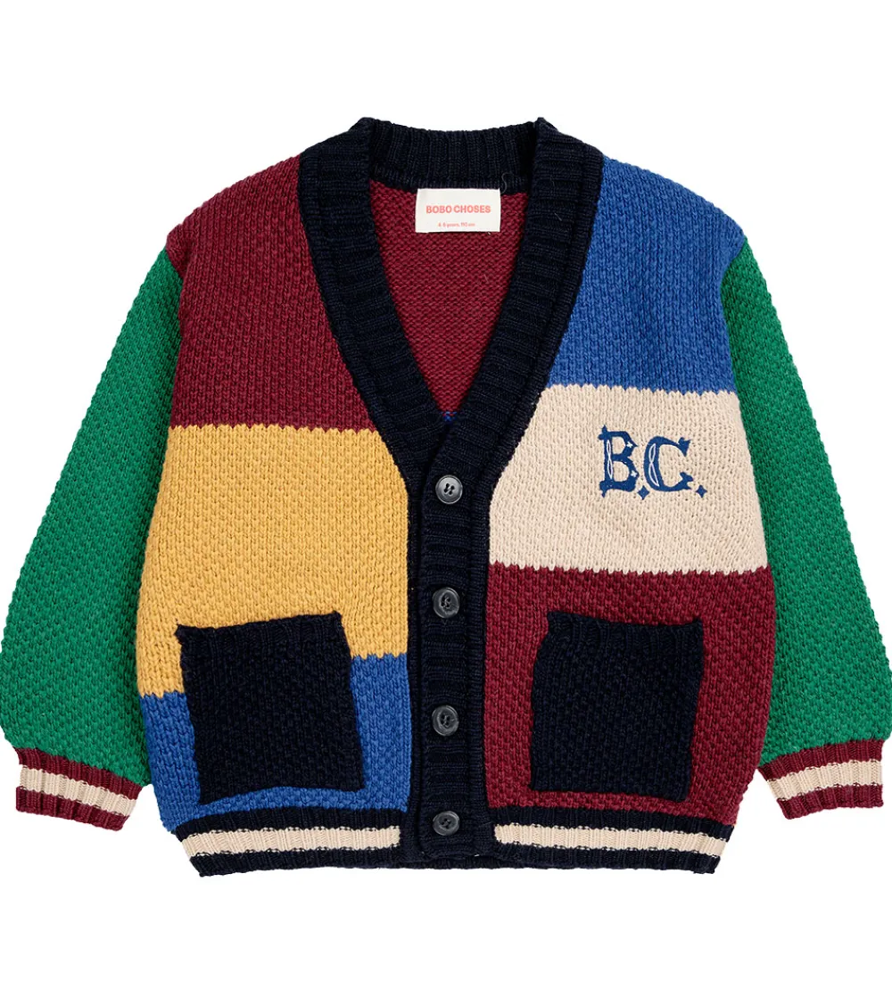 Cardigan - Uld - Multicolor|Bobo Choses