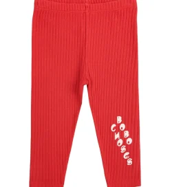Leggings - Rib - Rød|Bobo Choses Discount