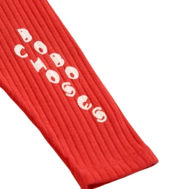 Leggings - Rib - Rød|Bobo Choses Discount