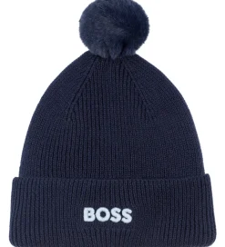Hue - Strik - Navy m. Kvast|BOSS Discount