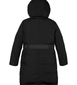 Dynefrakke m. Bælte - Ck Black|Calvin Klein New