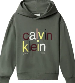 Hættetrøje - Color Logo - Thyme Green|Calvin Klein Discount