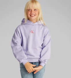 Hættetrøje - Flower Back - Purple Heather|Calvin Klein Outlet