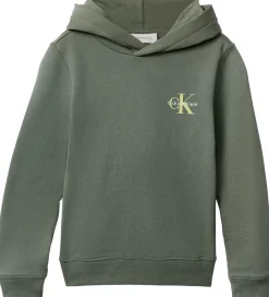 Hættetrøje - Monogram - Thyme|Calvin Klein Sale