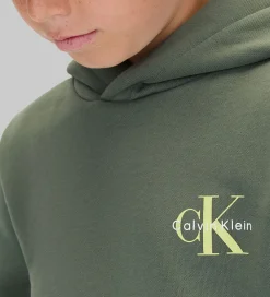 Hættetrøje - Monogram - Thyme|Calvin Klein Sale