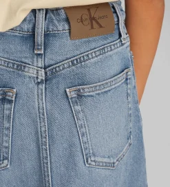 Nederdel - Denim - Mid Rise Long - Cloudy Blue|Calvin Klein Sale