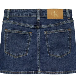 Nederdel - Denim Mini - Authentic Rinse|Calvin Klein Discount