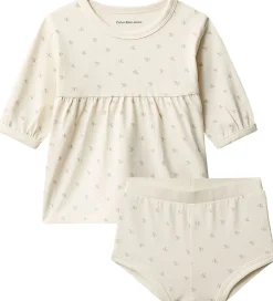 Sæt - Kjole/Bloomers - Monologo White|Calvin Klein