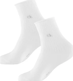 Strømper - 2-pak - Hvid|Calvin Klein Sale
