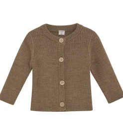 Cardigan - Uld - Cocoa Creme|CeLaVi Discount