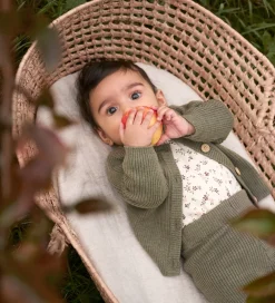 Cardigan - Uld - Dusky Green|CeLaVi Clearance