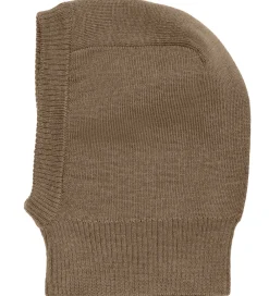 Elefanthue - 1-lags - Uld - Cocoa Creme|CeLaVi Outlet