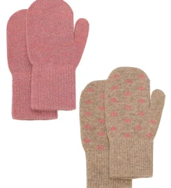 Luffer - Uld/Nylon - 2-pak - Brick Dust|CeLaVi New