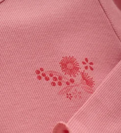 Natkjole - Rib - Powder Pink|CeLaVi Online