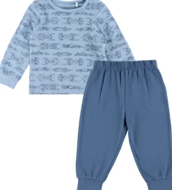 Nattøj - 2-delt - Ashley Blue m. Racerbiler|CeLaVi