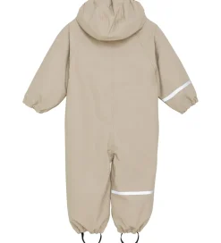 Regndragt m. Fleece - PU - White Pepper|CeLaVi Online