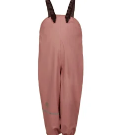 Regntøj m. Seler - PU - Burlwood m. Elefanter|CeLaVi Best