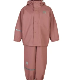 Regntøj m. Seler - PU - Burlwood|CeLaVi Hot