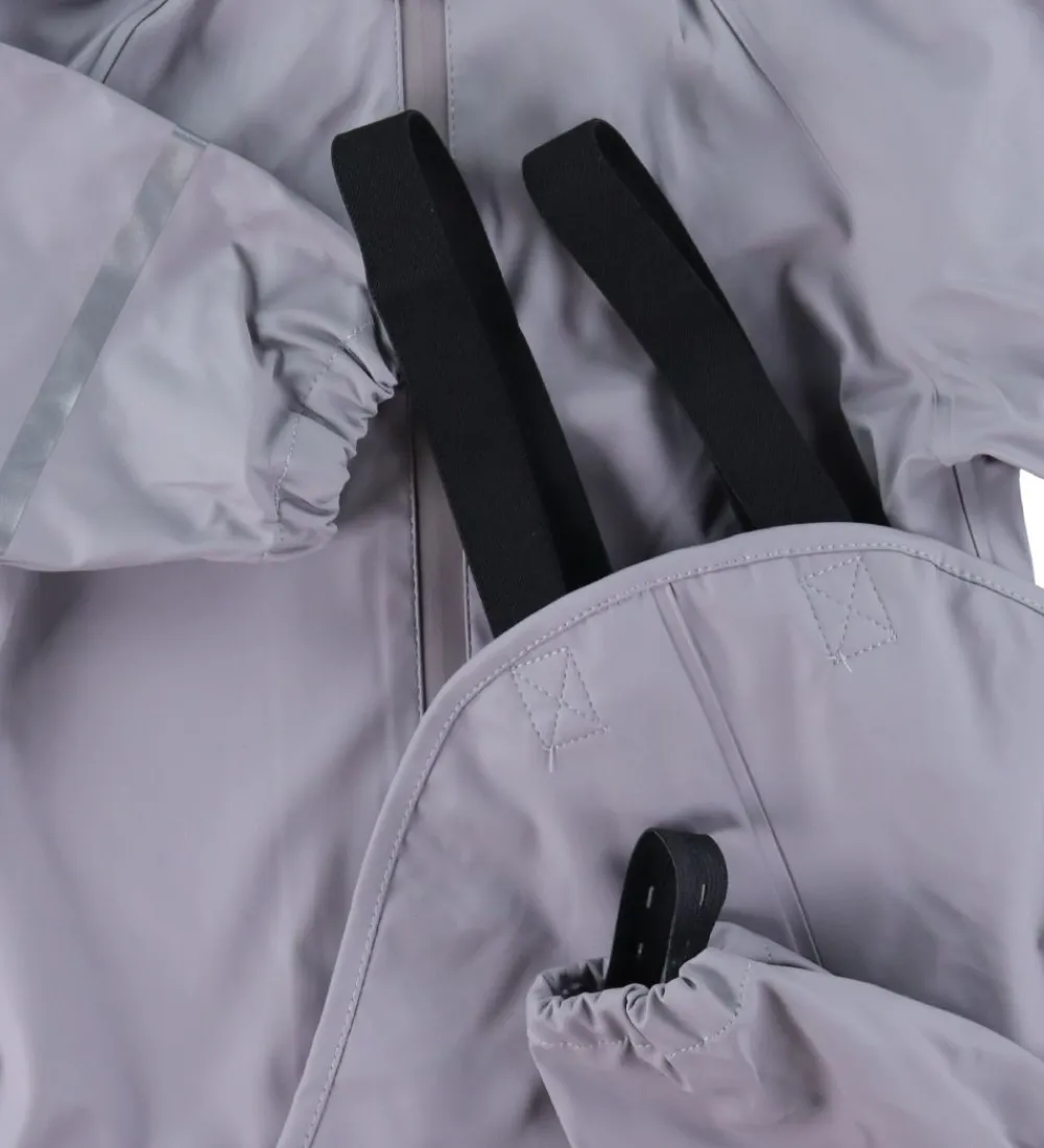 Regntøj m. Seler - PU - Gull|CeLaVi Online