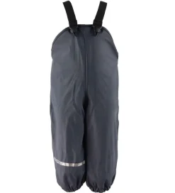 Regntøj m. Seler/Fleece - Recycle PU - Dark Navy|CeLaVi