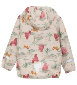 Softshelljakke - Brandied Apricot/Rosa m. Elefanter|CeLaVi Outlet