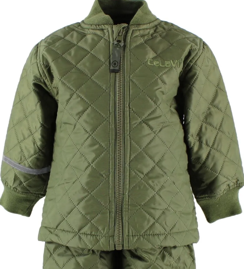 Termotøj - Armygrøn|CeLaVi Outlet