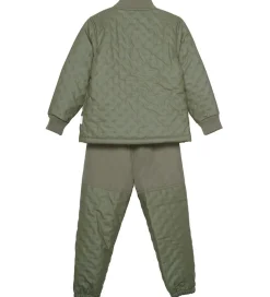 Termotøj m. Fleece - Coated - Army|CeLaVi