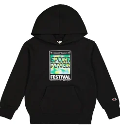 Hættetrøje - Sort|Champion Best