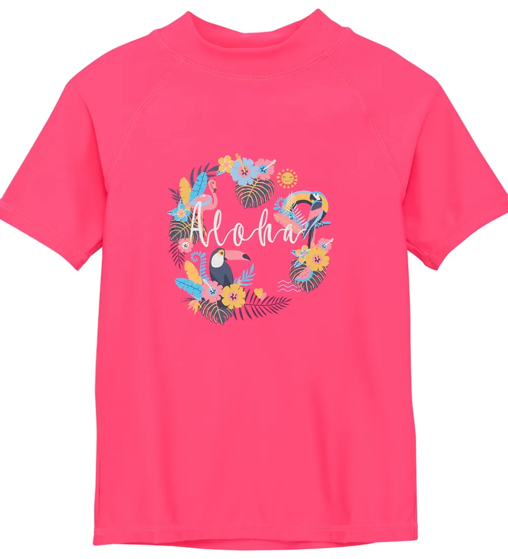 Badebluse - UV60 - Knockout Pink|Color Kids Online