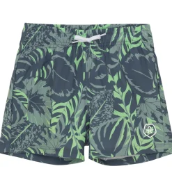 Badeshorts - AOP - Iceberg Green|Color Kids Online