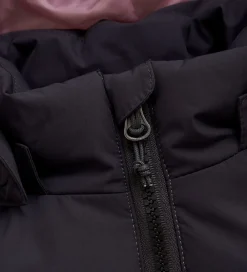 Dynejakke - Quilt - Phantom m. Blomster|Color Kids Online