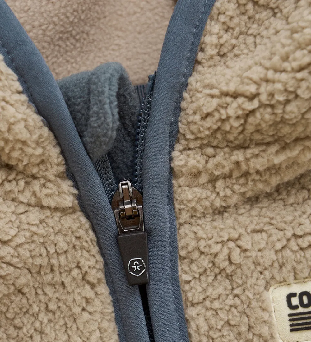 Fleecejakke - Baby Teddy - Stormy Weather|Color Kids