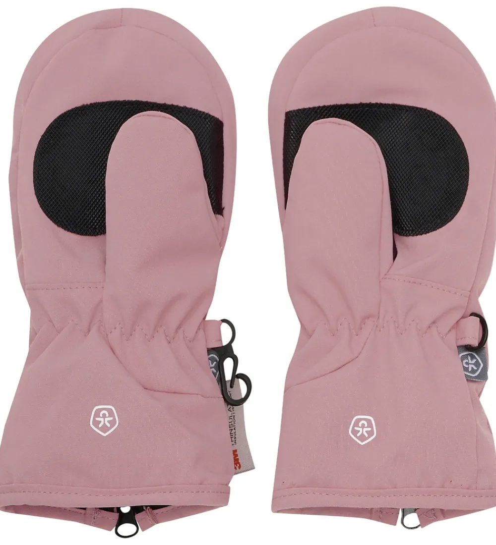 Luffer m. Lynlås - Woodrose m. Øjne|Color Kids Hot