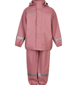 Regntøj m. Seler - PU - Old Rose|Color Kids Clearance